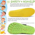 Water Shoes Kids Boys Girls Beach Shoes Kids Aqua Swimmming Shoes Pool Barefoot Shoes Quick Dry Lightweight Kids Surfing Diving Shoes - Image 3