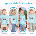 Baogaier Girls Sweatshirt Cotton Long Sleeve T Shirts Jumper Crew Neck Casual Kids Clothes Soft Comfort Breathable Toddler Cute Animal Print Pattern Pullover Tops Girl Clothing Age 2-7 Years - Image 4
