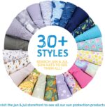 JAN & JUL Grow-with-Me Large Brim Cotton Floppy Sun Hat with UV Protection for Girls - Image 5