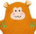 UPKOC 5pcs Baby Bath Mitt Washcloths Gloves, Cartoon Cotton Wash Towel Scrubber for Kids, Infant Bathing Mitt, Gentle Exfoliating and Cleansing Sponge Rinser Glove - Image 2