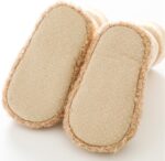 Baby Girl Clothes 0-3 Months Foot Measure Children Uk Boots For Toddler Boys Slippers Toddler Size 4 Boys Christmas Stocking Newborn Knitted Booties Christmas Presents For Babies - Image 2