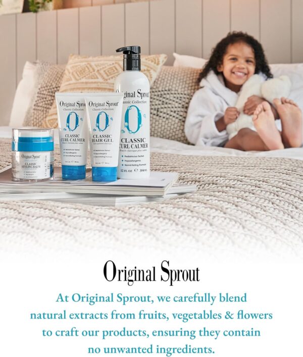 Hair Detangling Spray - Original Sprout Miracle Detangler Spray for Babies & Children - Quick Release Formula Infused with Calendula, Rosemary & Jojoba Protein for Silky, Smooth Hair - 118ml - Image 7