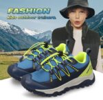 Unisex Kids Trainers Boys Non-Slip Walking Shoes Breathable Low-Top Sneakers Road Trail Running Shoes Size 12.5UK Little Kids-5.5UK Big Kids - Image 6