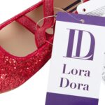 Girls Glitter Ballet Shoes Kids Flat Elastic Strap Ballerina Party Shoes Wedding Bridesmaid Shoes - Image 7