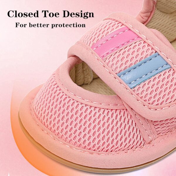 Baby Boys Soft Sole Sandals Toddler Anti-Slip Summer Crib First Walking Shoes - Image 4