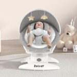 zoicay Kids Lounger for Toddler - Lounger for Newborn, Breathable & Soft Nest Cover Co Sleeping for 0-12 Months, Essentials Gifts, Portable Infant Lounger Floor Seat for Home and Travel - Image 5