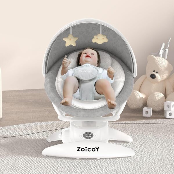 zoicay Kids Lounger for Toddler - Lounger for Newborn, Breathable & Soft Nest Cover Co Sleeping for 0-12 Months, Essentials Gifts, Portable Infant Lounger Floor Seat for Home and Travel - Image 5