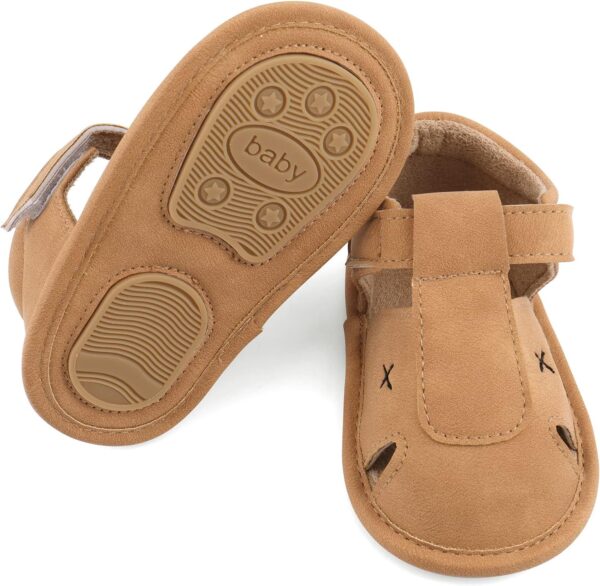 Baby Boys Soft Sole Sandals Toddler Anti-Slip Summer Crib First Walking Shoes - Image 4