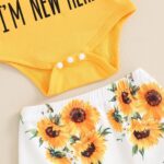 Dubute Newborn Baby Girl Summer Clothes Sleeveless Romper Bodysuit + Floral Bloomers Short + Headband Infant 3Pcs Outfit - Image 6