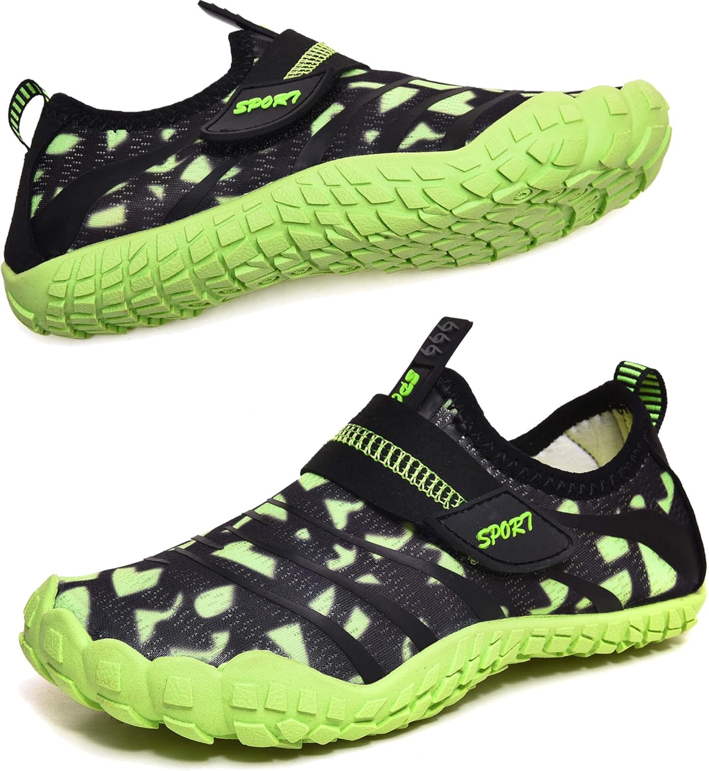 817nqDHjwGL._AC_SL1500_.jpg Water Shoes Kids Boys Girls Beach Shoes Kids Aqua Swimmming Shoes Pool Barefoot Shoes Quick Dry Lightweight Kids Surfing Diving Shoes - Image 1