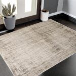 Area Rugs Abstract Rug Modern Soft Living Room Carpet Large Washable Shaggy Rugs for Living Room Bedroom Dining Room Indoor Home Decor Carpet (Abstract Beige Grey/Light Brown, 80×120 cm) - Image 2