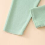 Girl Trousers Set Raglan Long Sleeve Ruffle Top Shirt Print Pants Kid 2 Pcs Outfits Clothes 3-7 Years - Image 7