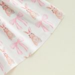 Geagodelia Toddler Baby Girls Easter Dress Bunny Embroidered My First Easter Baby Girl Outfit Ruffle Sleeve Summer Dresses - Image 6