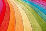 Candy Multicoloured Rainbow Design Rug. Available in 6 Sizes (160cm x 220cm) - Image 3