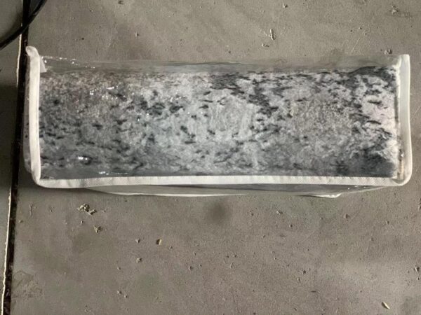 Homcomodar Abstract Runner Rug for Hallway 65x180cm Modern Kitchen Rug Washable Non Slip Floor Carpet Runner Faux Wool Carpet Grey for Bedroom Laundry Besides - Image 12