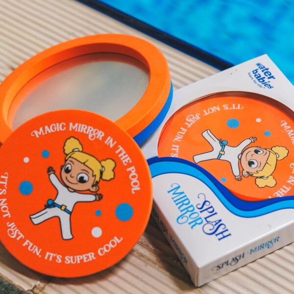Water Babies Bath Toys Splash Mirror Oceans of Imagination, Baby Bath Mirror for Pool or Bath (15cm) - Image 4