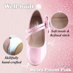 Princess Dress Up Shoes Girls' Mary Jane Shoes - Girls Party Pumps - Flower Girl Wedding Party Girls Sparkly Shoes - Image 4