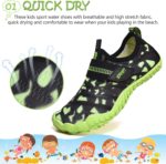 Water Shoes Kids Boys Girls Beach Shoes Kids Aqua Swimmming Shoes Pool Barefoot Shoes Quick Dry Lightweight Kids Surfing Diving Shoes - Image 2