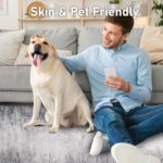 Area Rugs Abstract Rug Modern Soft Living Room Carpet Large Washable Shaggy Rugs for Living Room Bedroom Dining Room Indoor Home Decor Carpet (Abstract Grey/Blue, 120×160 cm) - Image 4