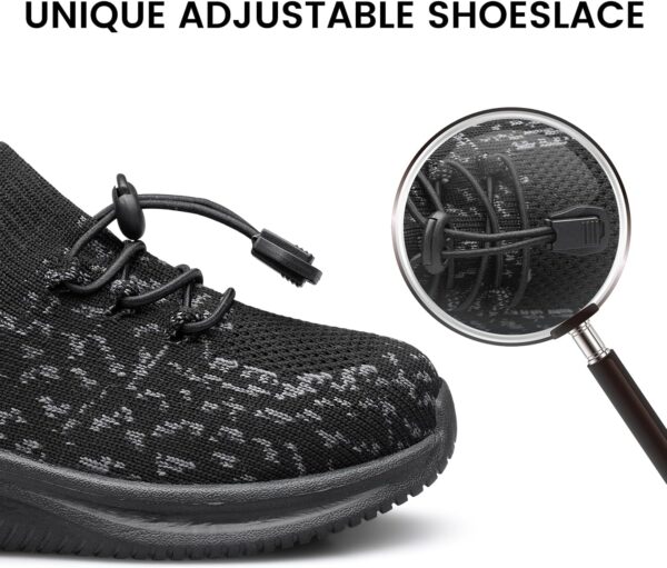 Toddler/Little Kid/Big Kid Boys Girls Trainers Kids Shoes Lightweight Breathable Athletic Running Tennis Fitness School Child Sock Trainers Shoes - Image 5