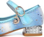 Girls Princess Shoes Toddlers Sequin Sweet Bows Sandals Little Girls Party Pumps Sparkle Wedding Dress Shoes - Image 5