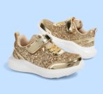 LUCKY STEP Kid's Glitter Fashion Sneakers Sparkly Princess Tennis Bling Shiny Sequins Athletic Walking School Shoes for Children/Boys/Girls - Image 8
