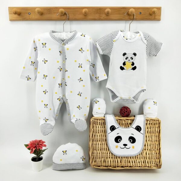 Unisex Newborn Baby Clothes Gift Set, Coordinated Outfits for Boys and Girls from 0 to 6 Months - Image 3