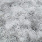 Area Rugs Soft Fluffy Shaggy Rugs Living Room Grey Large Modern Plush Rug High Pile Non-Slip Bedroom Carpet Floor Mat Nursery Bedside Rug (Grey White, 80 x 120 cm) - Image 7