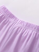 TCWWBB Toddler Girls Summer Short Outfits Clothes Set Kids Unicorn Bunny Animal Print Short Sleeve Cotton T-Shirt Dresses Tops and Shorts 2 Piece Crewneck Sleeveless Clothing Set Age 1-7 Years Old - Image 6