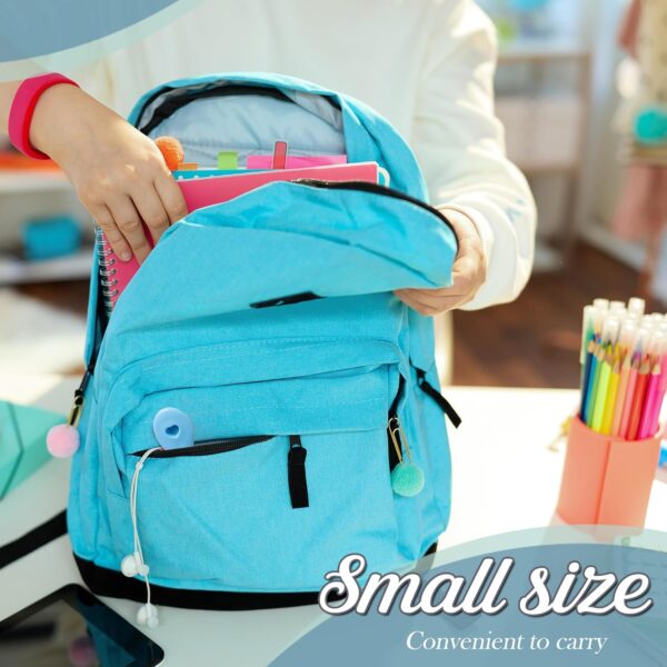 MEGAVOW 4 Pcs Baby Hair Comb, Cute Small Round Hairbrushes Hair Brush Set for Toddler Newborn Girls and Boys Childrens Multicolor - Image 7