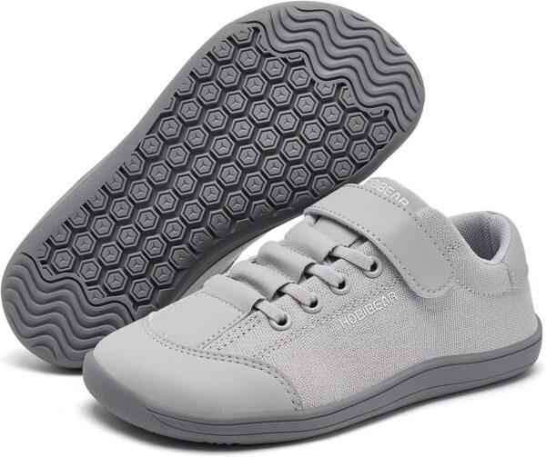 HOBIBEAR Kids Barefoot Shoes Wide Minimalist Zero Drop Sneaker for Boys Girls - Image 7