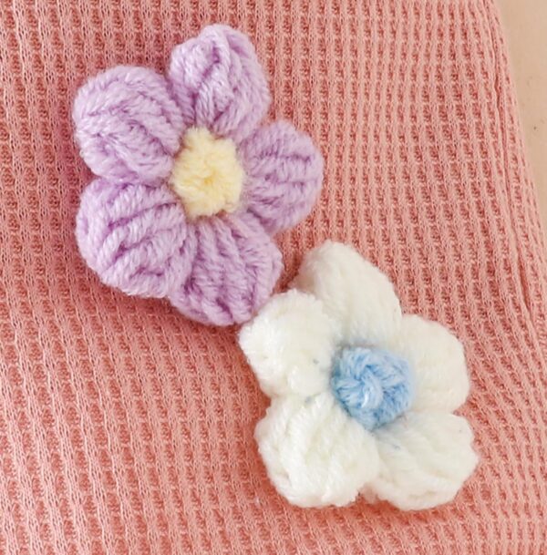 Unisex Baby Summer Clothes Set Top + Short 2Pcs Outfits 3D Flower Decoration Toddler Clothing Sets for 9M-4Y Boys and Girls - Image 6