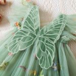 JiAmy Baby Girl Dress Toddler Tutu Tulle Butterfly Dresses Infant Sleeveless Wedding Birthday Party Princess Clothes for Girls 6 Months-5 Years - Image 3
