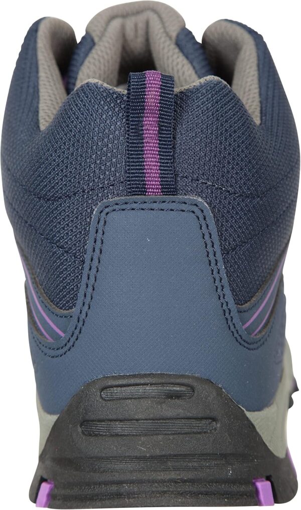 Mountain Warehouse Oscar Kids Walking Boots – Suede Footwear with Sturdy Grip, Padded Ankles & Strong Outsole – For Spring Summer Travelling, Hiking, Camping - Image 3