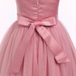 IBTOM CASTLE Flower Girls Tutu Dress Kids Embroidered Wedding Pageant Bridesmaid Dress Girl Pirncess Prom Birthday Party Dress Dance First Communion Ball Gown - Image 5