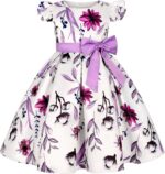 Cichic Girls' Party Flower Wedding Elegant Formal Dress 2-10 Years