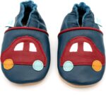 Dotty Fish Baby Boy's Fire Engine First Walker Shoe - Image 2
