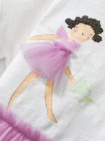 Girls Summer Dresses Unicorn Butterfly Floral Rainbow Casual Dress Cotton Shirt Cartoon Short Sleeve Sleeveless Dress for Kids Age 1-7 Years Old - Image 5