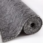 Area Rugs – Low Pile, Contemporary Rugs for Living Rooms, Bedrooms, Dining Rooms, and Entryways - Modern Design, No Shedding Construction - Grey, 80x150 cm - Image 7