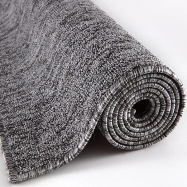 Area Rugs – Low Pile, Contemporary Rugs for Living Rooms, Bedrooms, Dining Rooms, and Entryways - Modern Design, No Shedding Construction - Grey, 80x150 cm - Image 7