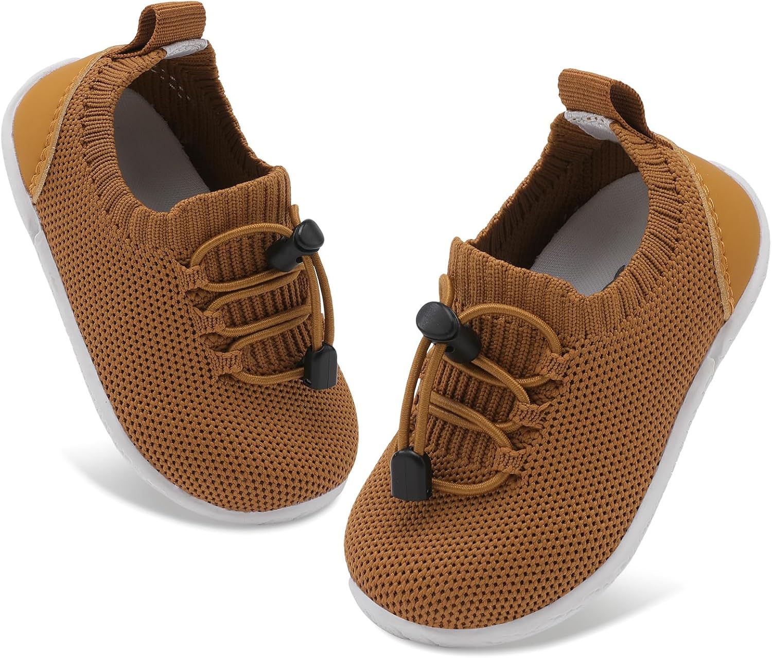 81LA4L4f5WL._AC_SL1500_.jpg JIASUQI Baby Shoes for Baby Boys Girls First Walking Shoes Infant Non-Slip Breathable Trainers with Soft Rubber Sole Toddler Slip On Slippers Sneakers - Image 1