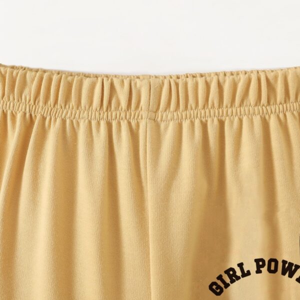 Xumplo Girl's 2 Piece Outfits Tween Girls Long Sleeve Hoodie with Pants Clothes Set Teens Brown Casual Clothing - Image 7