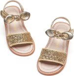 Kiderence Toddler Girls Sandals Little Girls Kids Summer Shoes Toddler Sandals
