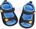 MK MATT KEELY Baby Boy Girl Sandals First Walking Leather Summer Shoes with Soft Rubber Sole for Newborn Infant Toddlers - Image 5
