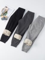 Kids Girls Boys Fleece Jogging Trouser Sweatpants Warm Winter Childrens School Play Tracksuit Classic Bottom Soft Jog Pants - Image 7