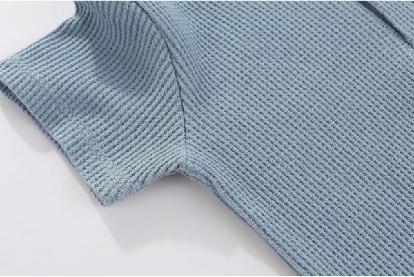 JELYLOVE Unisex Short Sleeve Baby Romper 2 Pack Cotton Solid infant Boy Girl Jumpsuits Soft New Born Clothes - Image 3