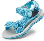 DREAM PAIRS Boys Girls Sandals Sports Outdoor Athletic Sandals for Kid Adjustable Strap Open Toe Summer Sneakers