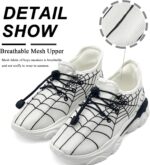 maxvinci Boys Trainers Kids Running Shoes PE Trainers Breathable Sports Tennis Sneakers Slip-On Outdoor Athletic Walking Shoes - Image 4