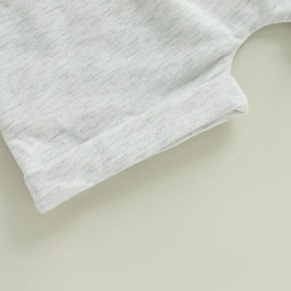 Domisola Baby Girl First Birthday Outfits Letter Print Short Sleeve T-shirt Tops Pants Shorts Set Infant Summer Clothes - Image 7