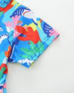 TCWWBB Girls Summer Dresses Unicorn Butterfly Floral Rainbow Casual Dress Polyester Shirt Short Sleeve Sleeveless Dress for Kids Age 2-8 Years Old - Image 4